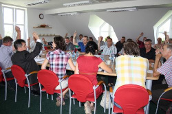 Ustavující členská schůze ve čtvrtek, 12. července 2012 v Bystřici